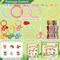6 Pieces Cross Stitch Kit for Kids Embroidery Kits with Woodland Animal Patterns Needlepoint Kit Kids with Instructions for DIY Key Chain, Backpack Charms, Ornaments and Needle Craft
